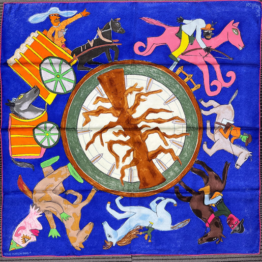 Louis Vuitton Silk Scarf [Pre-Owned]