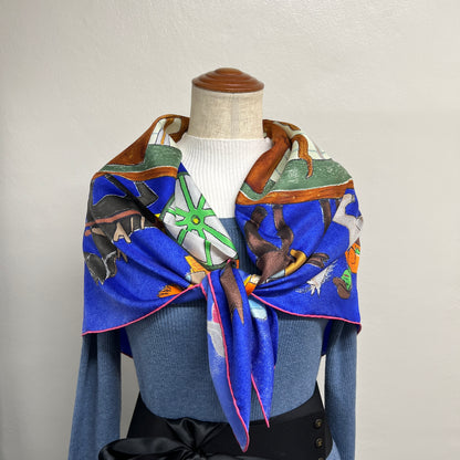Louis Vuitton Silk Scarf [Pre-Owned]